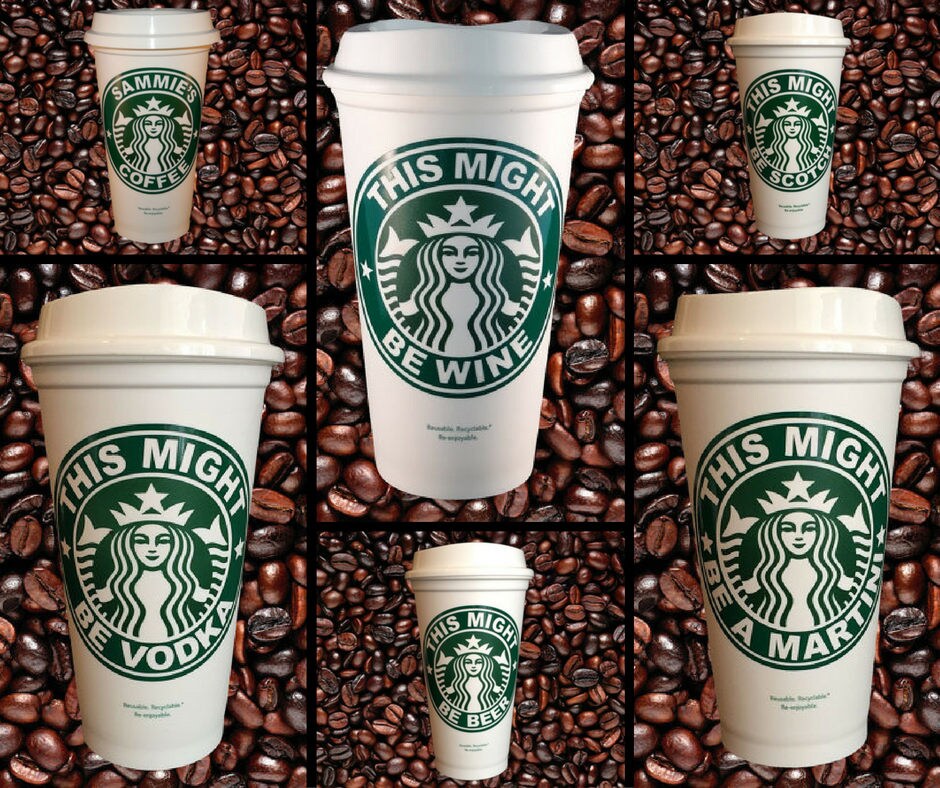 This Might Be Scotch Personalized Starbucks Travel Tumbler