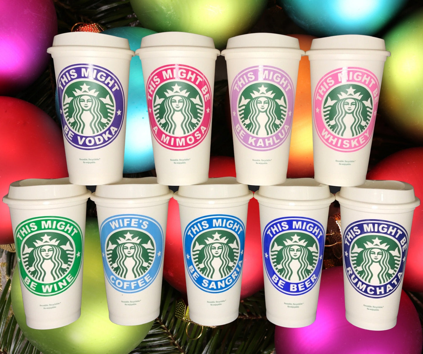 This Might Be Wine Personalized Starbucks Travel Tumbler