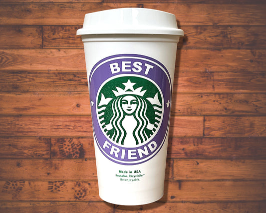 Best Friend Personalized Starbucks Travel Tumbler
